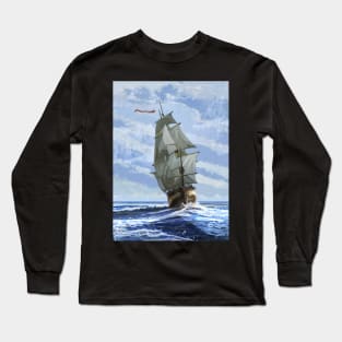 Sailing Ship Long Sleeve T-Shirt